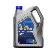 S-OIL SEVEN BLUE#7 CF-4/SL 5W30 синтетичне, для дизельних двигунів