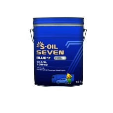 S-OIL SEVEN BLUE#7 CI-4/SL 10W40 синтетичне, для дизельних двигунів