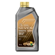 S-OIL SEVEN GOLD #9 PAO C3 5W-30 синтетична, універсальна