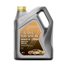 S-OIL SEVEN GOLD #9 ECO C3 5W-30 синтетична, універсальна