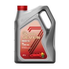 S-OIL SEVEN RED #5 SL 10W-40 напівсинтетичне універсальне
