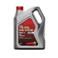 S-OIL SEVEN RED #7 SN 10W-40 напівсинтетичне універсальне