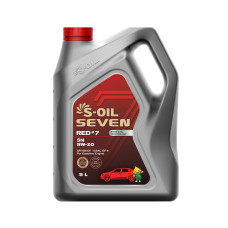 S-OIL SEVEN RED #7 SN 5W-20 синтетична, для бензинових двигунів